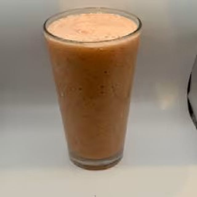 Fuzzy Tropical Mango Smoothie.