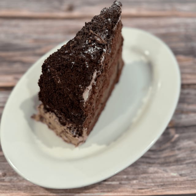 Chocolate Mousse Cake.