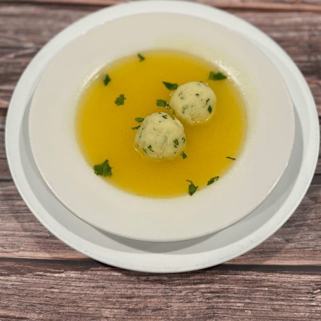 Matzoh Ball Soup.